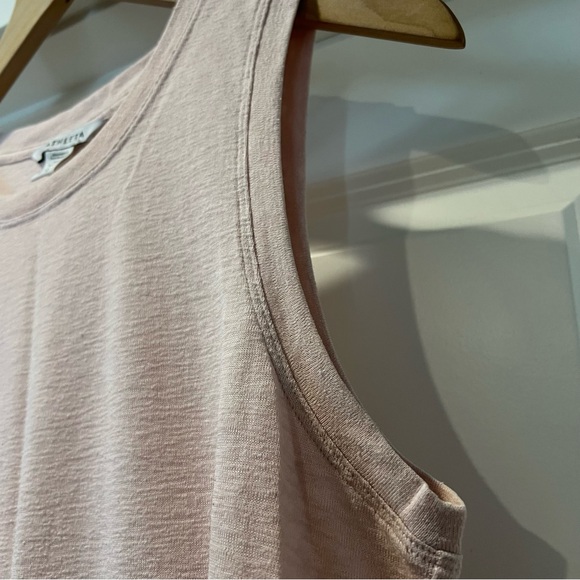Athleta Women's Blush Pink Muscle Tank Size Medium - Picture 5 of 8
